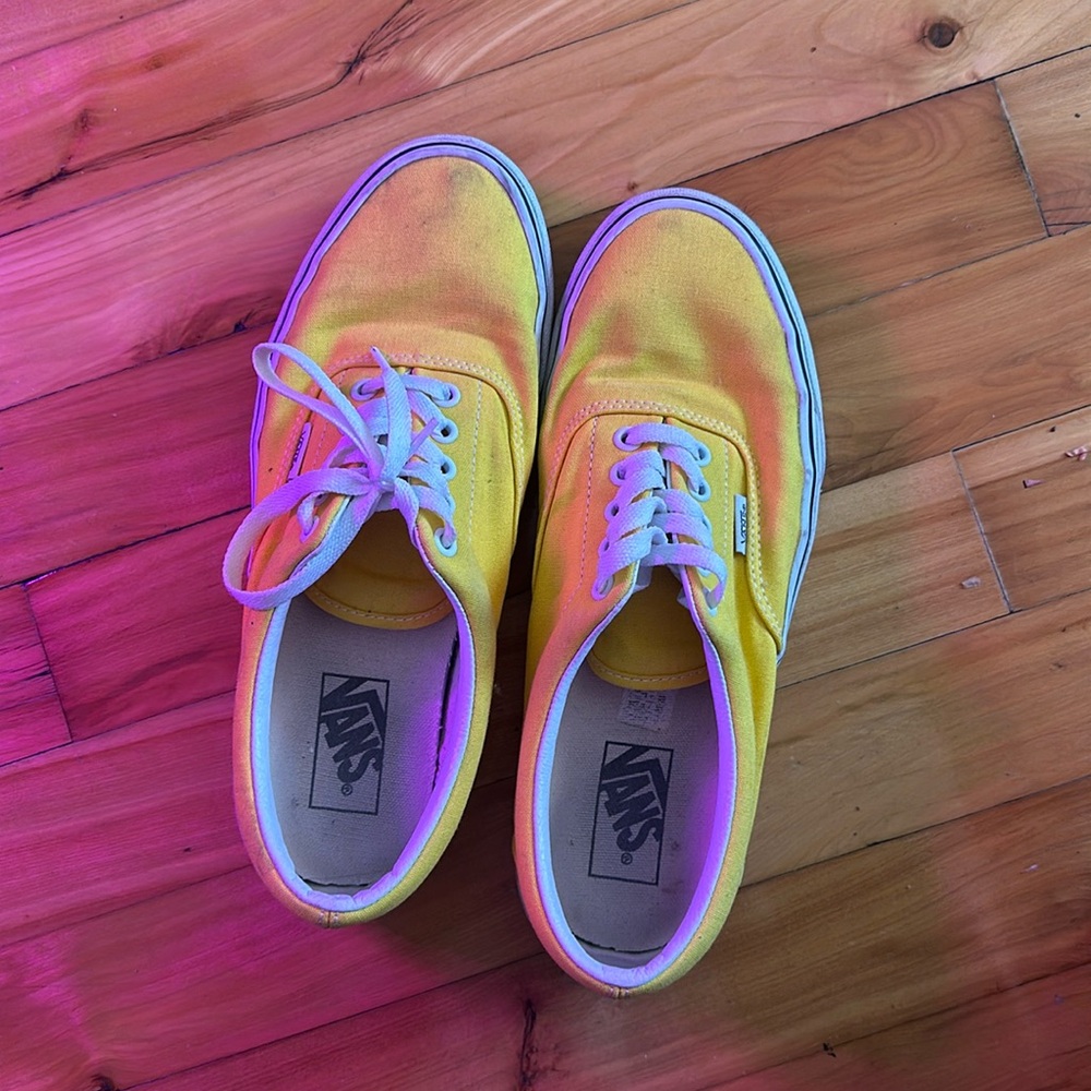 Yellow vans